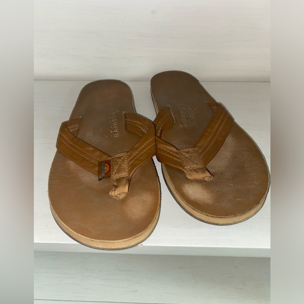 Rainbow Flip Flops - Wide Strap